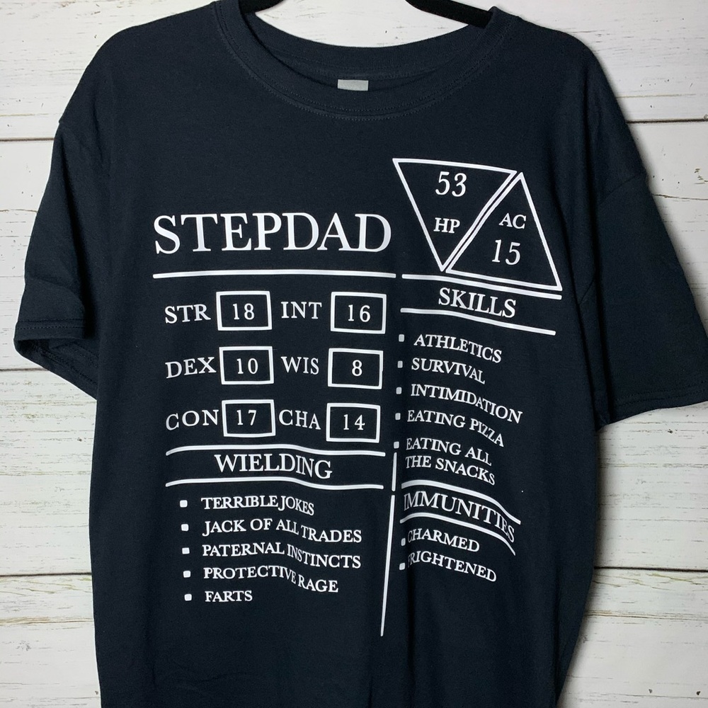 Stepdad / dad DND shirt